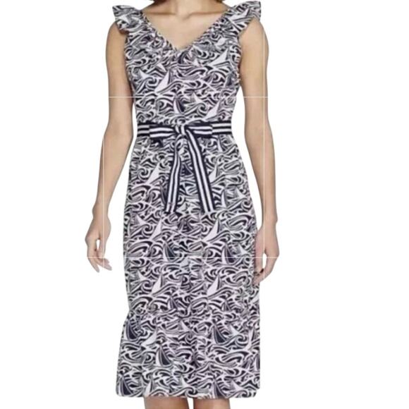 Vineyard Vines Dresses & Skirts - Vineyard Vines x Target medium ruffle belted nautical pockets dress D4 2469